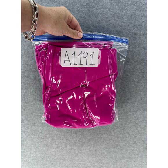 NWT Trina Turk Women sz 2 Carine 2 Pant HOT PINK Workwear Cropped Slit MSRP $248 - Picture 15 of 15